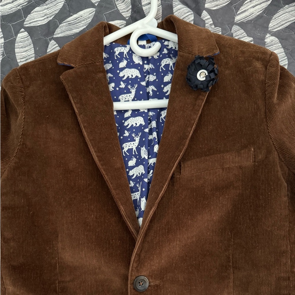 Mini Biden corduroy jacket for boys 11 to 13 yrs old